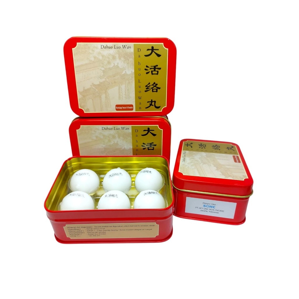 Dahuo Luo Wan - DA HUO LUO WAN Obat Stroke dan Rematik