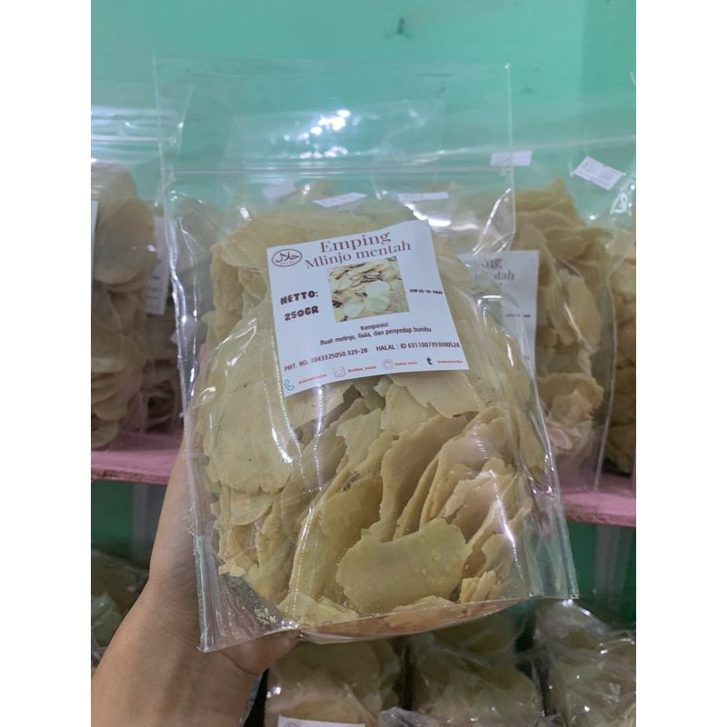 

emping melinjo mentah 250gr
