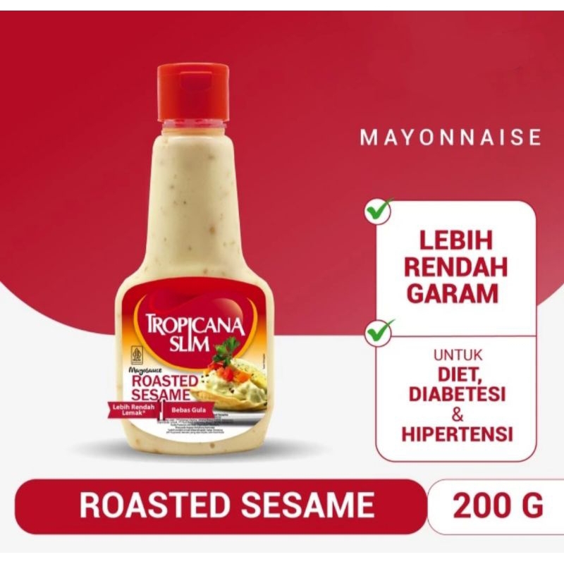 

tropicana slim roasted sesame mayonnaise