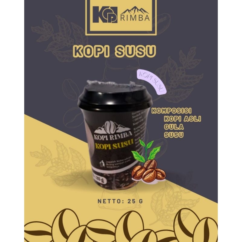 

Kopi Rimba Varian Susu