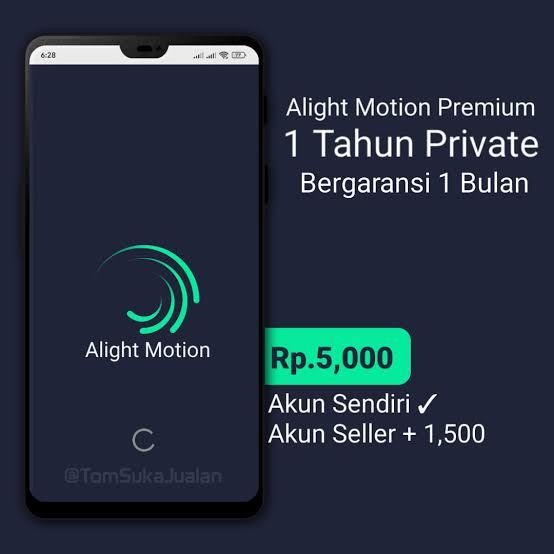 AlightMotionPremiumSatuTahun