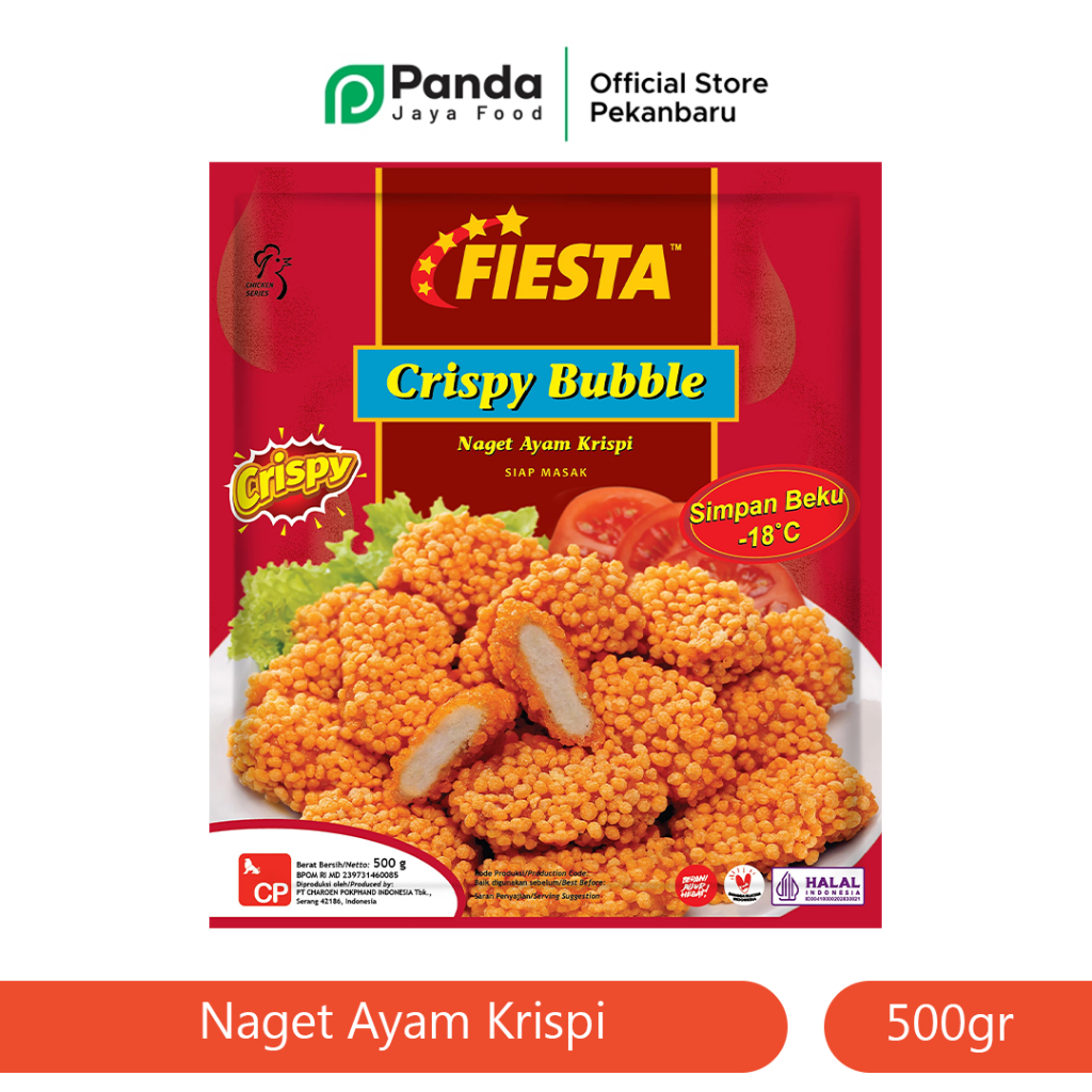 

Fiesta Crispy Bubble Nugget 500 Gram