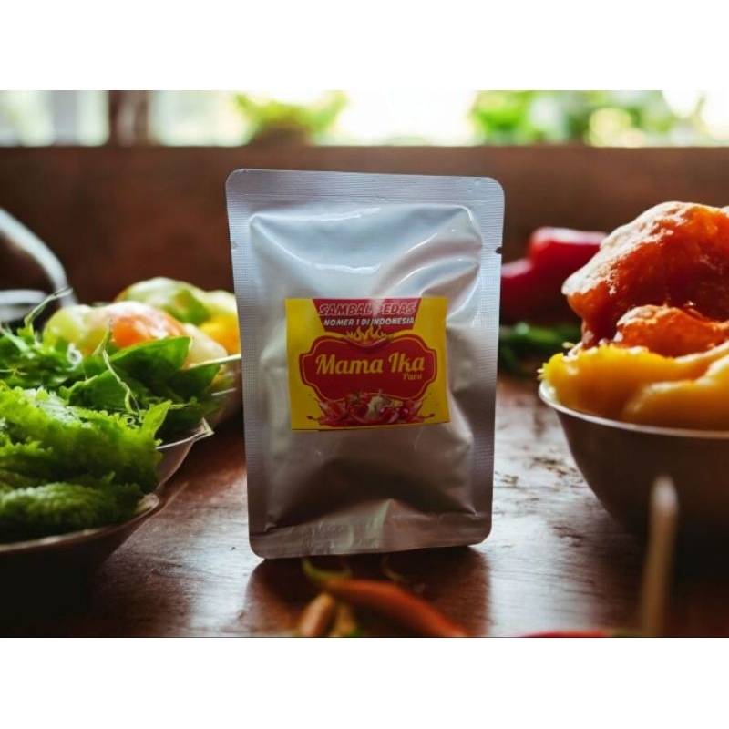 

Sambal Pedas by MAMA EKA All Varian Kemasan Sachet