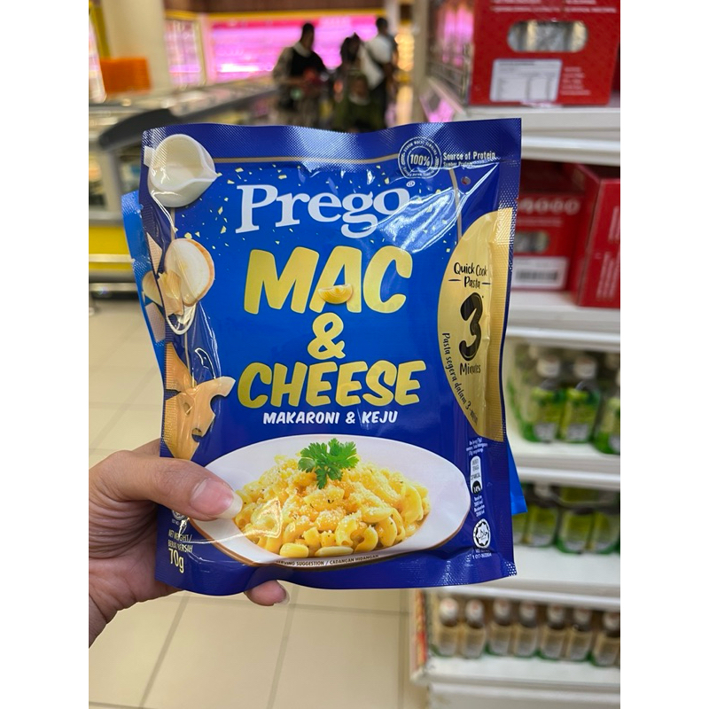 

PREGO MACARONI MAC & CHEESE