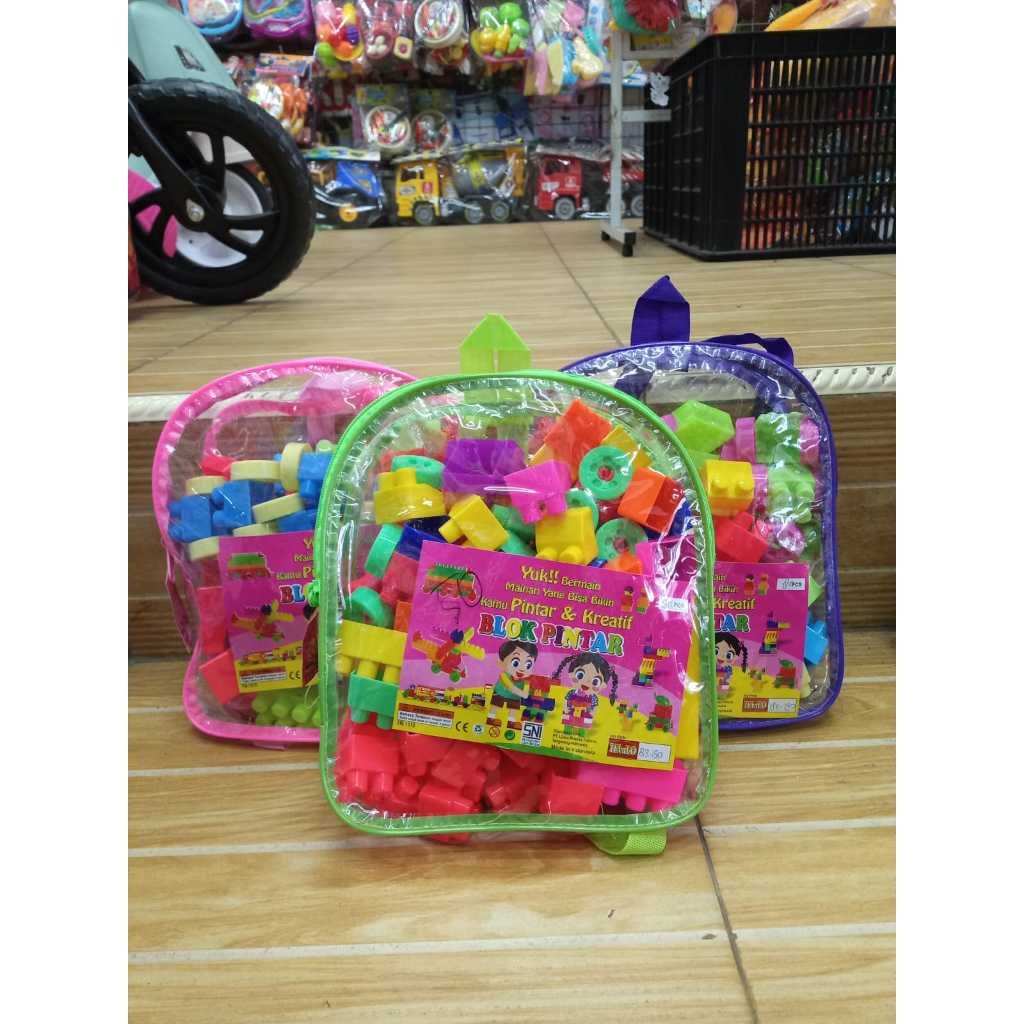 mainan anak block hanlo isi 80 8380