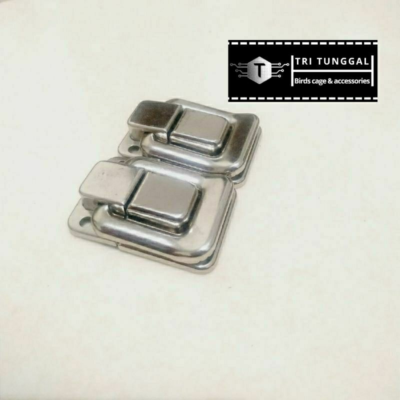 klem koper kotak klem tebok sangkar kandang burung aksesoris sangkar kandang burung