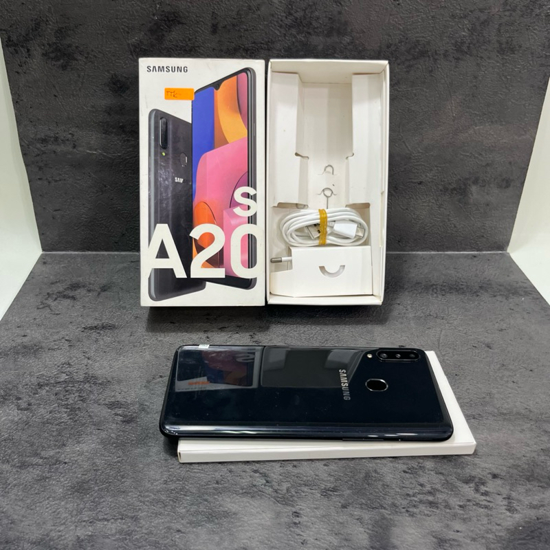 Samsung Galaxy A20s 3/32gb Fullset Second Garansi Resmi