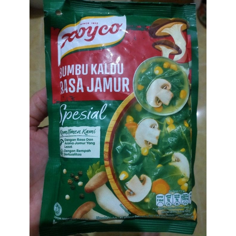 

Royco Bumbu Kaldu Rasa Jamur Tanpa Penguat Rasa 170 gr