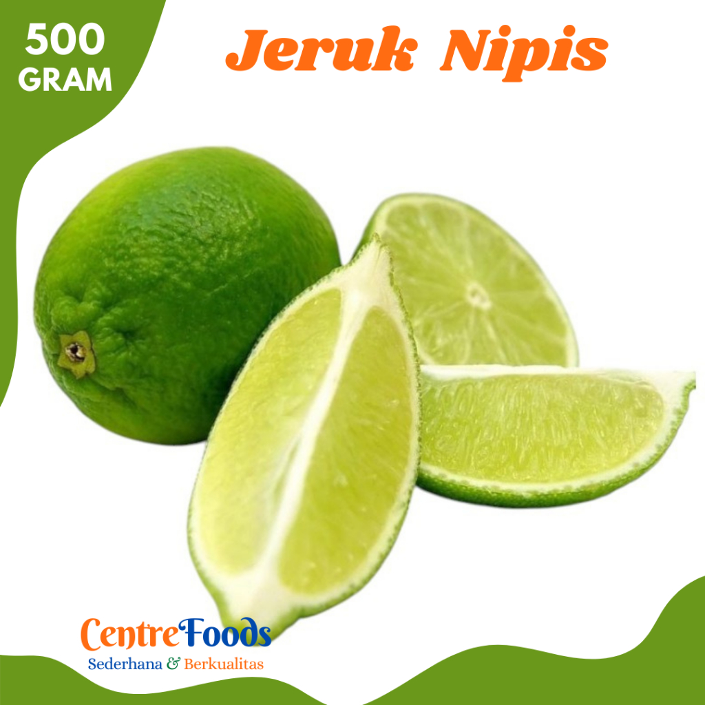 

JERUK Nipis - Buah Lime Organik Fresh | 500gr [ Harga Per 0,5 Kg ]