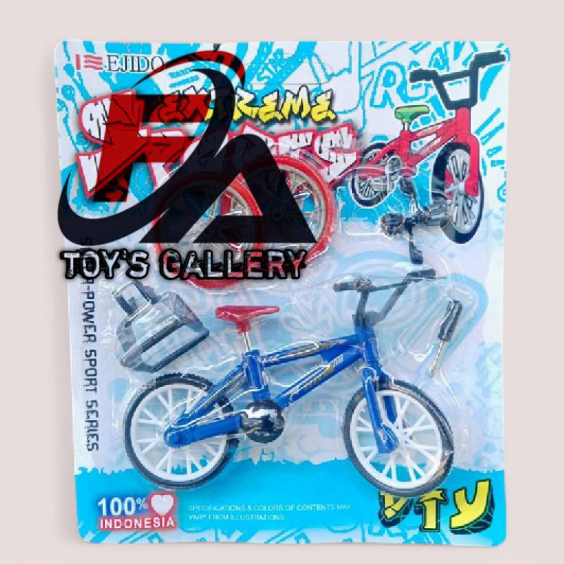 1SET MAINAN SEPEDA BMX EXSTREAM/MAINAN MINIATUR SEPEDA BMX