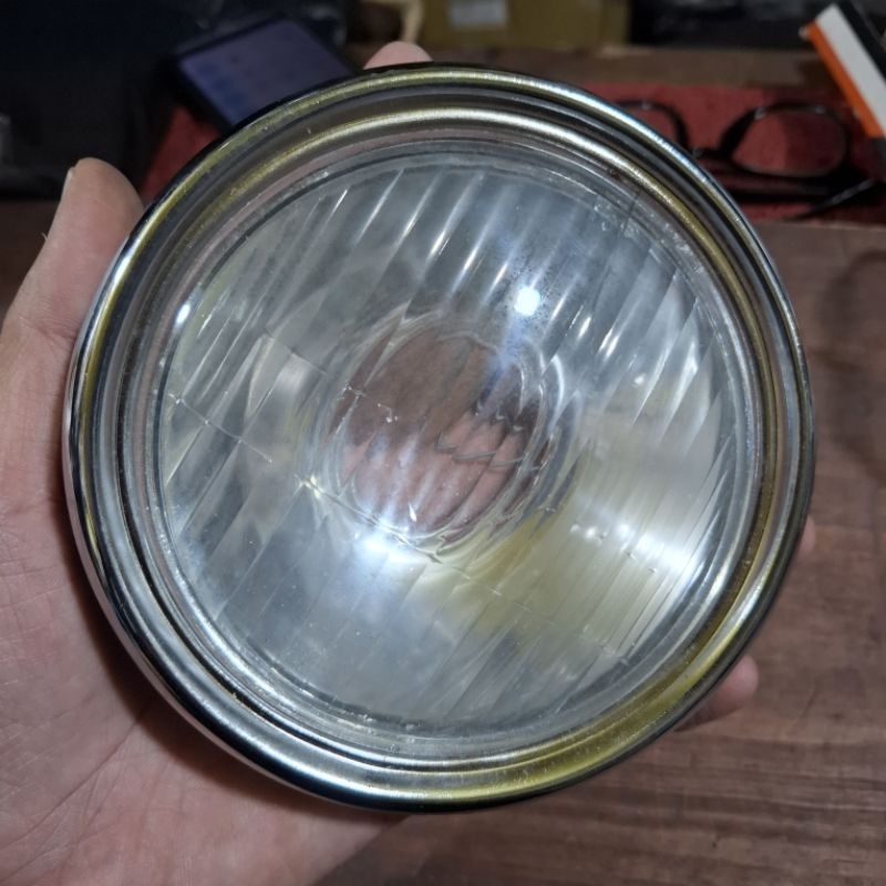 Reflektor kaca headlamp vespa vbb 61 sampai 65