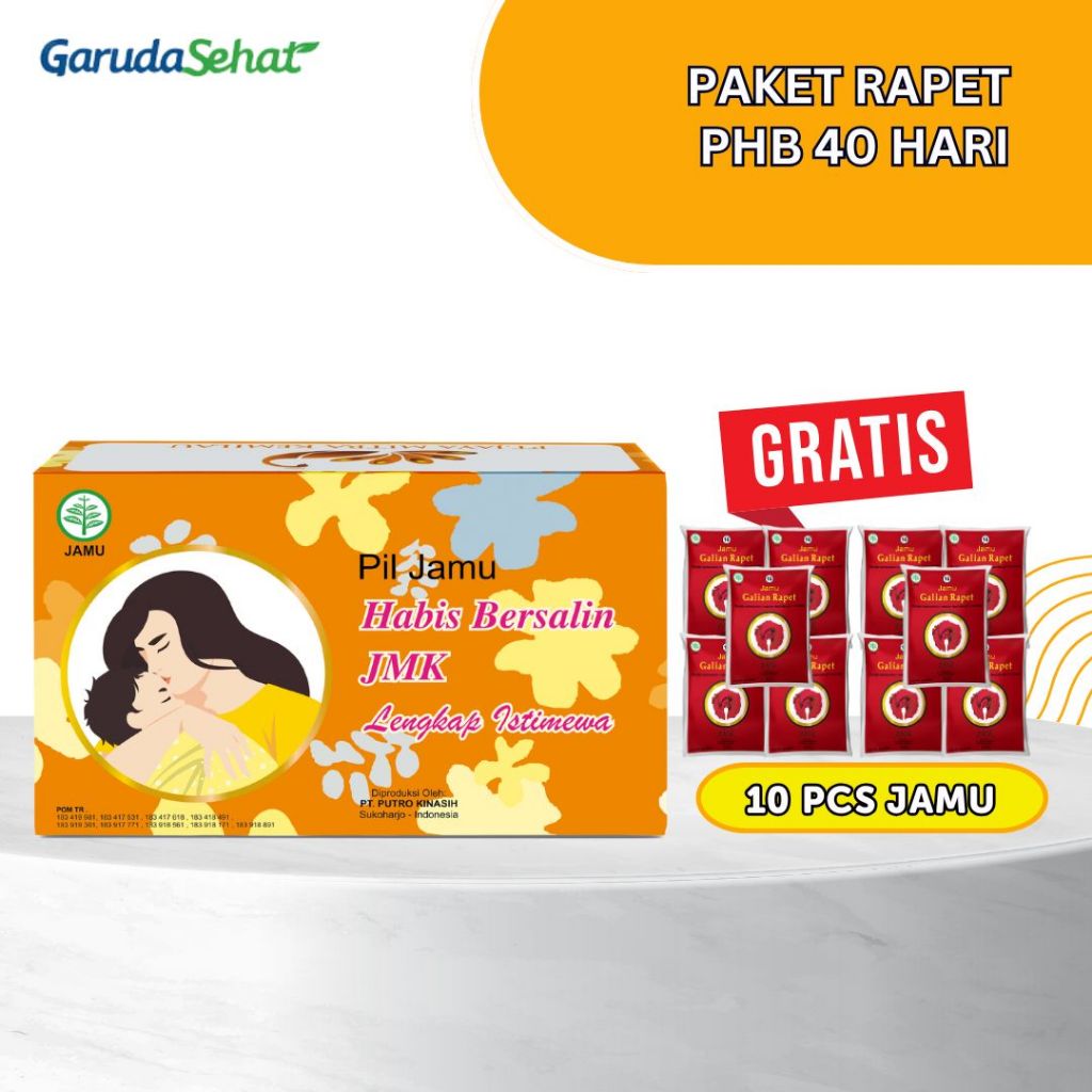 

PAKET RAPET PIL HABIS BERSALIN 40 HARI
