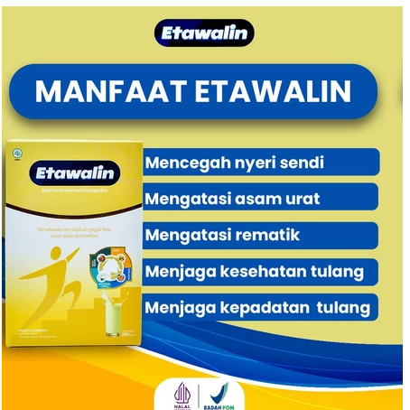 

Ready Etawalin 1 Box - 200gram Susu Kambing Etawalin Asli Original Atasi Asam Urat Nyeri Sendi