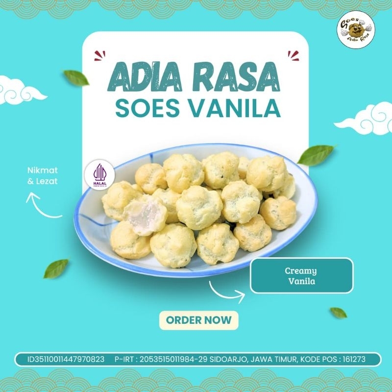 

SOES KERING ISI VANILLA 1 KG (1000 GRAM)/SOES KERING VANILLA LUMER MURAH MERIAH