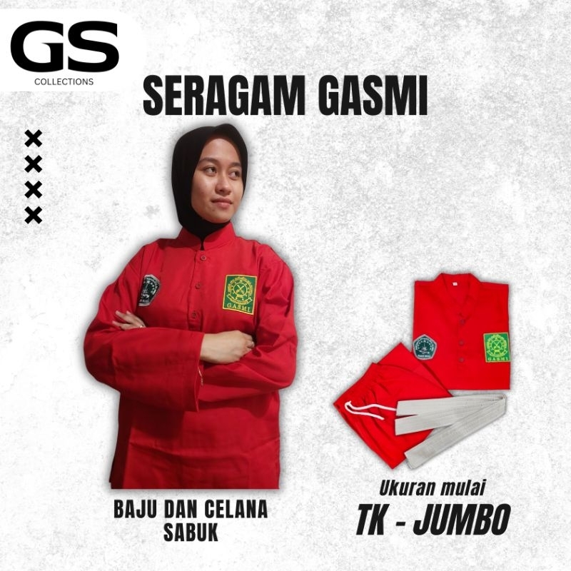SAKRAL GASMI/BAJU SILAT GASMI/SERAGAM GASMI