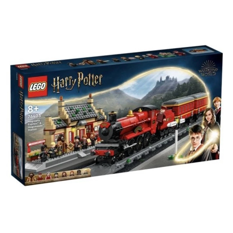 LEGO - Harry Potter Hogwarts Express Train Set with Hogsmeade Station 76423
