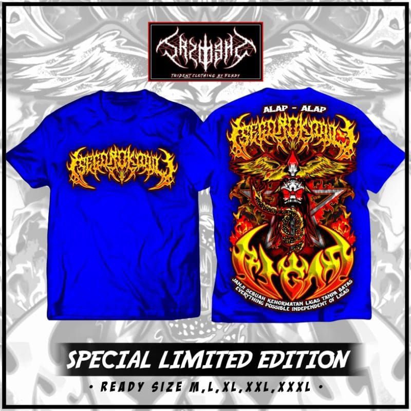 KAOS LIGAS SEGORO KIDUL FULL PUNGGUNG WARNA HITAM, MERAH, BIRU