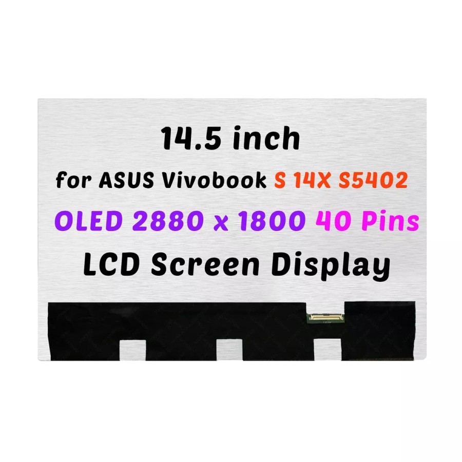 Layar LCD OLED 14.5 inch untuk ASUS Vivobook S 14X S5402 S5402Z S5402ZA 2880x1800
