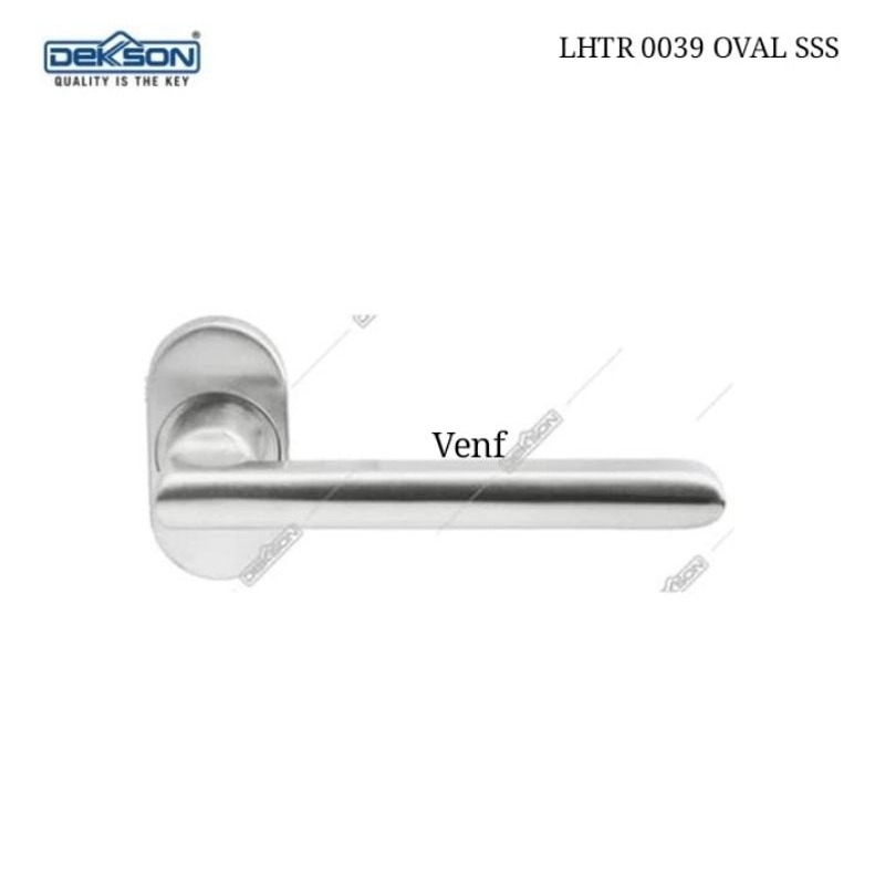 Lever Handle Tube Roses Dekkson LHTR 0039 OVAL SSS