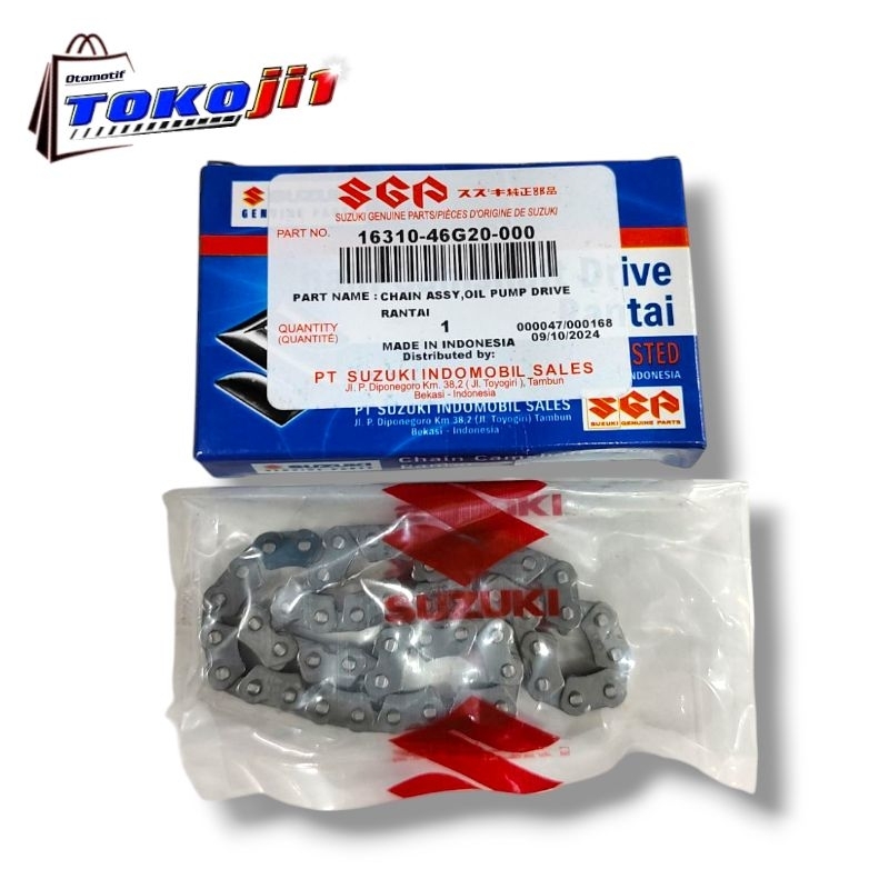 RANTAI POMPA OLI SUZUKI SPIN 125 SKWAVE SKYDRIVE HAYATE ORIGINAL SGP 16310-46G20-000