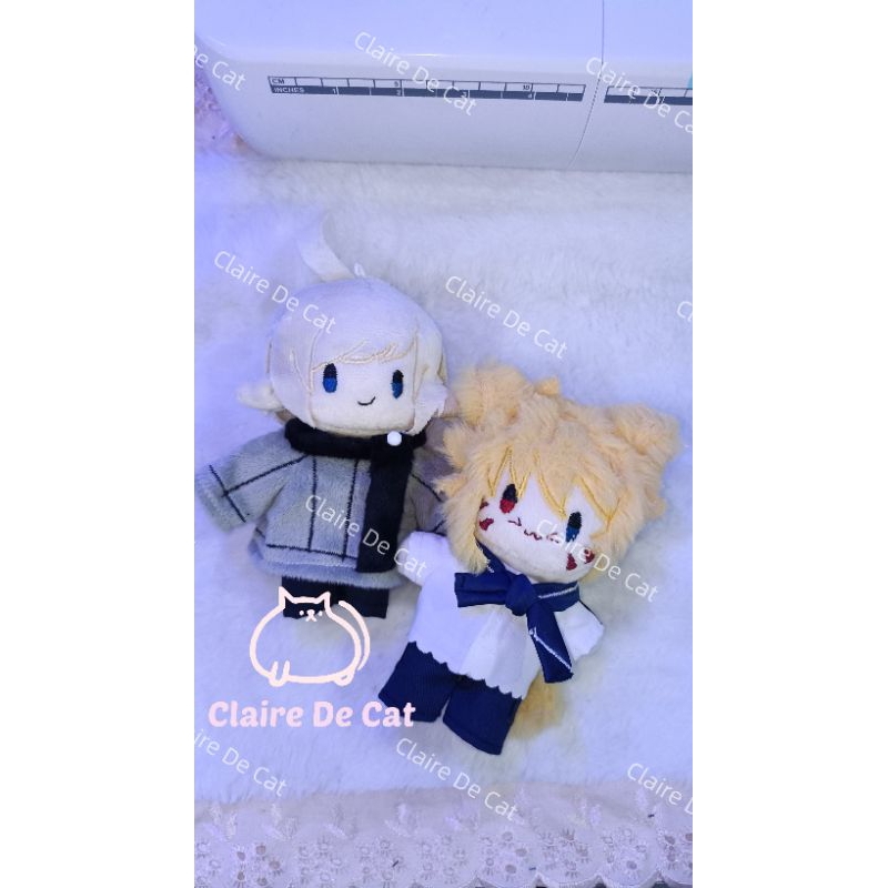 [ PO ] Custom Boneka Doll Plushie Handmade 10 cm boneka buah tangan kpop doll