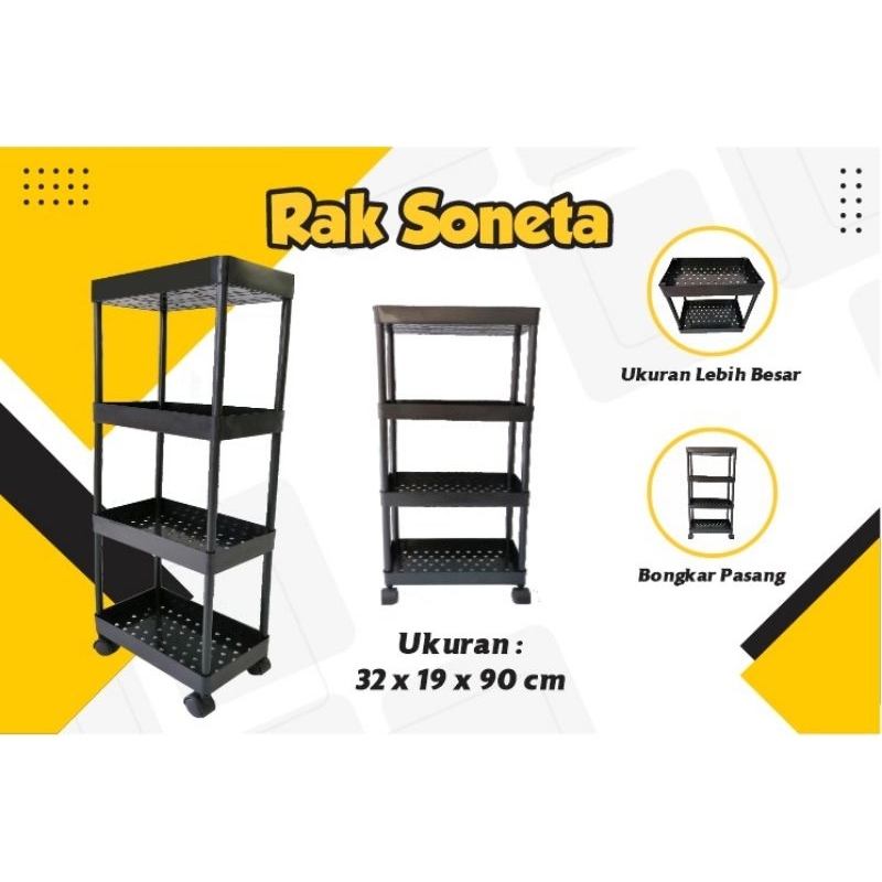 RAK YOYO RAK SUSUN 4 RAK SERBAGUNA RAK YOYO SERBAGUNA RAK YEYE