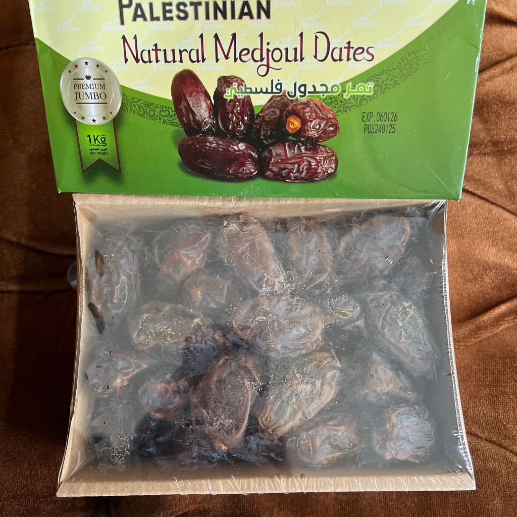 

KURMA MEDJOUL DATES PALESTINA 1 KG LEMBUT MANIS