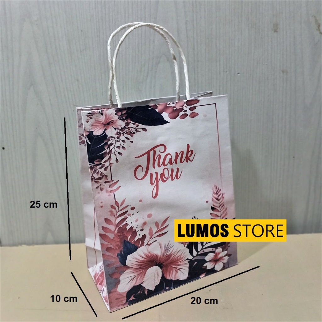 

Paper bag acara hajatan thank you