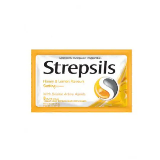 

STREPSIL HONEY LEMON ISI 8 - Mulut-dan-Tenggorokan