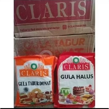 

Gula halus claris 250 gr gula tabur donat