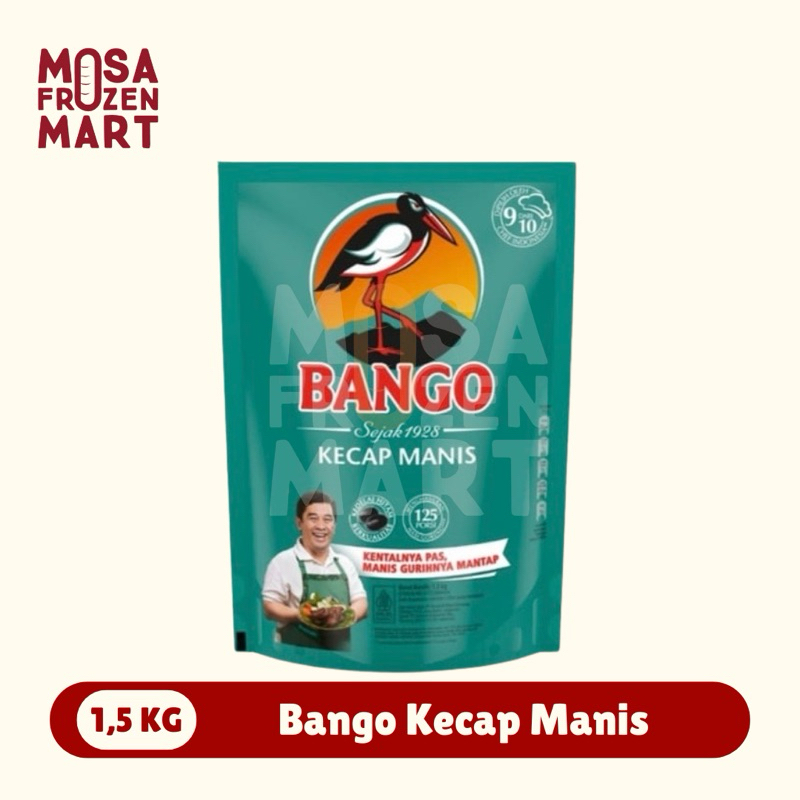 

Bango Kecap Manis Kemasan Refill Jumbo 1,5 Kg