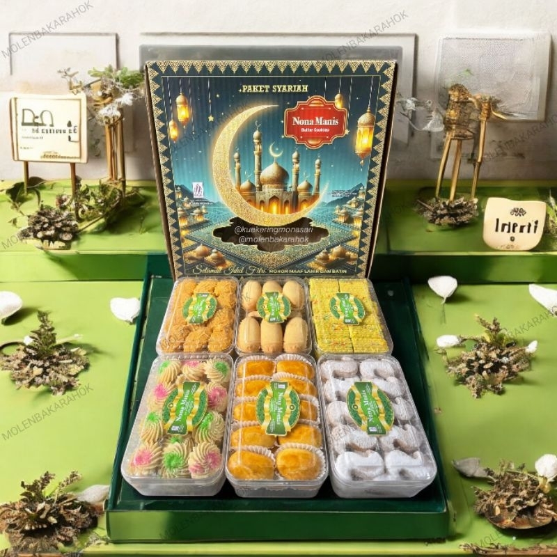 

Parcel Kue Kering Lebaran Nona Manis Syariah