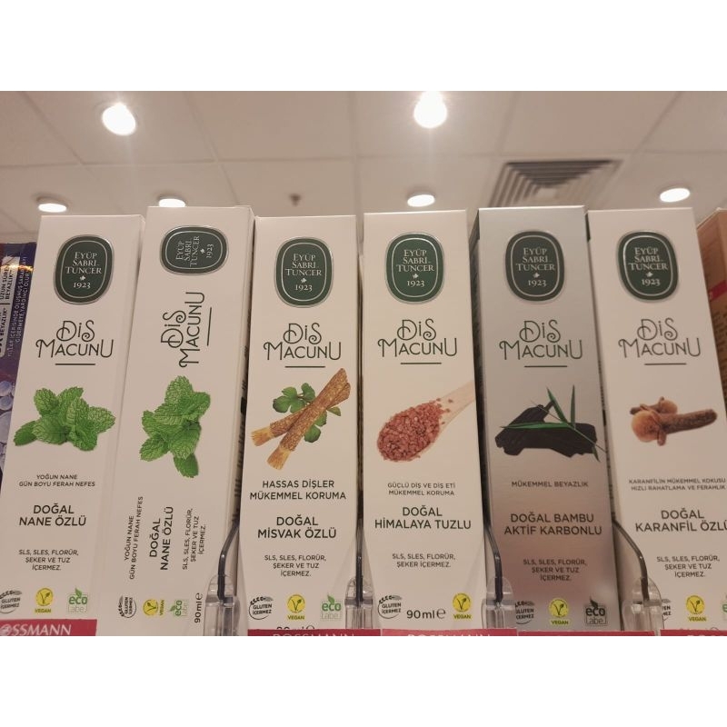 

Pasta gigi organik turki 90 ml