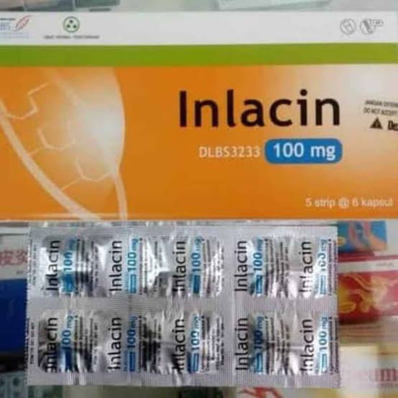 Inlacin 100.Inlacin100mg perstrip