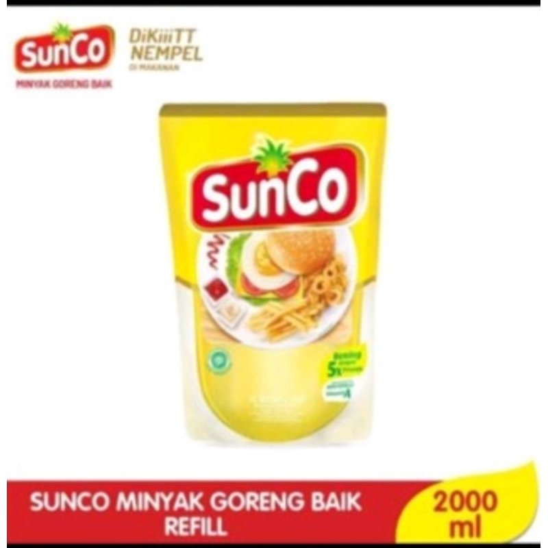 

Minyak goreng Sunco 2L