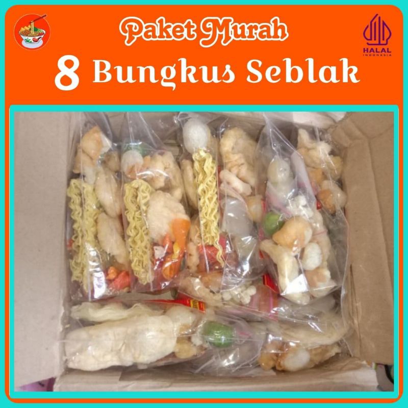 

(PAKET MURAH) 8 Bungkus Seblak instan