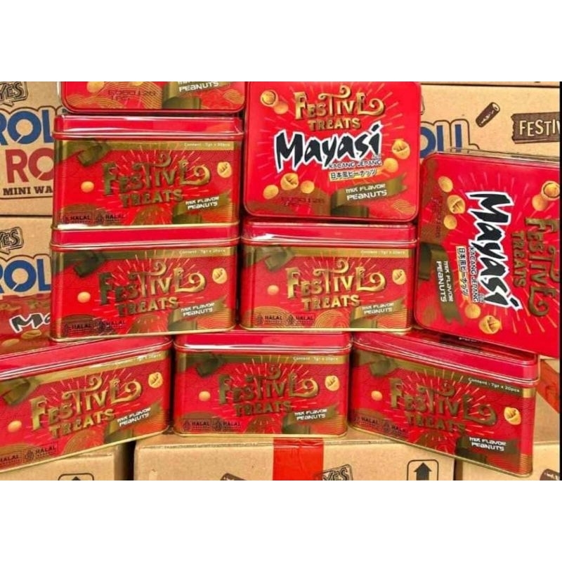 

Kacang mayasi kaleng*✓1 kaleng