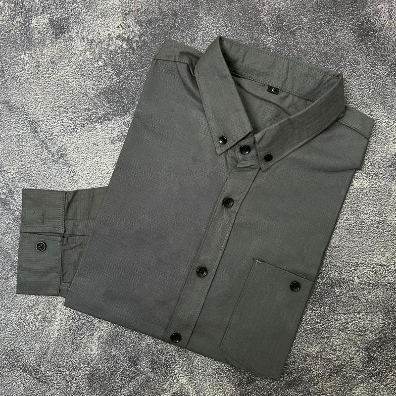 Kemeja Panjang polos pria  sigaret kahatex Jumbo pola big size 4xl 6xl 8xl