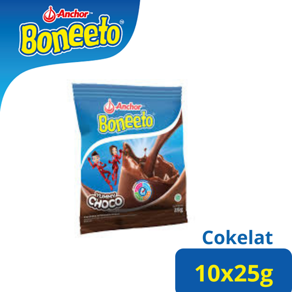 

Boneeto Susu Bubuk Anak Sekolah Yummy Choco 25g - Nutrisi Pertumbuhan Anak untuk Daya Pikir dan Tubuh Aktif