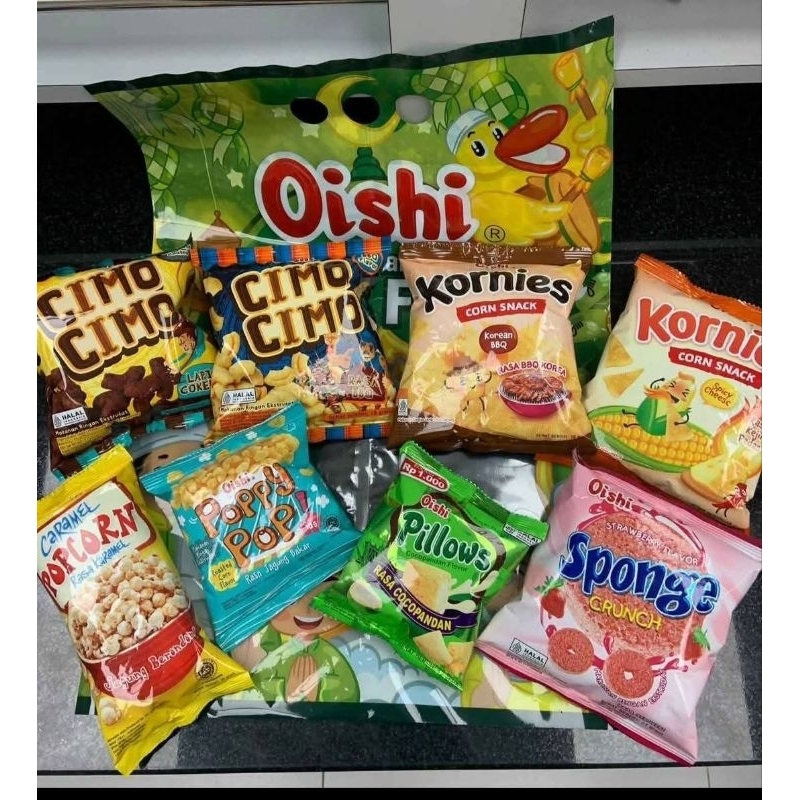 

READY STOCK! PAKET JAJAN OISHI