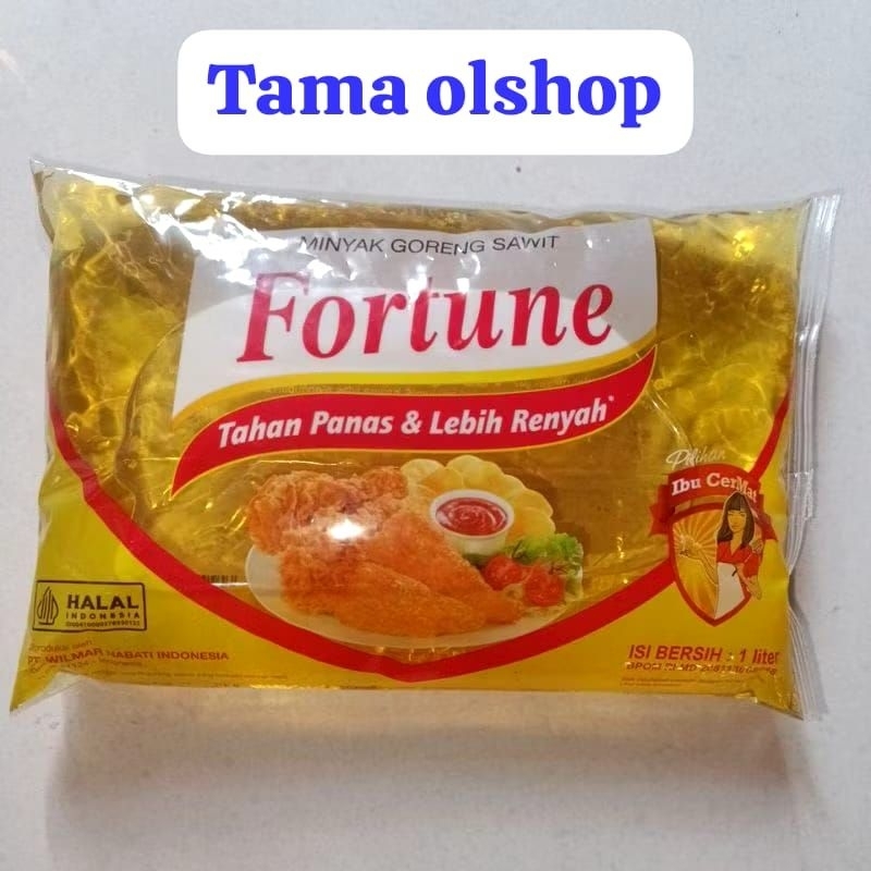 

minyak goreng Fortune bantal 1liter