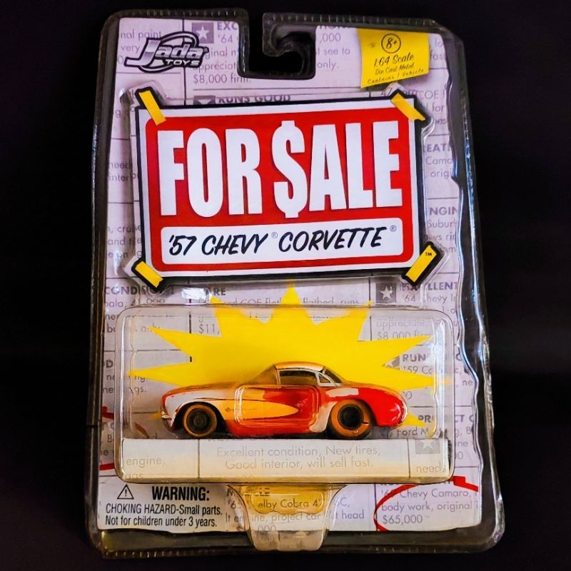 JADA TOYS'57 CHEVY CORVETTE - FOR SALE SERIES