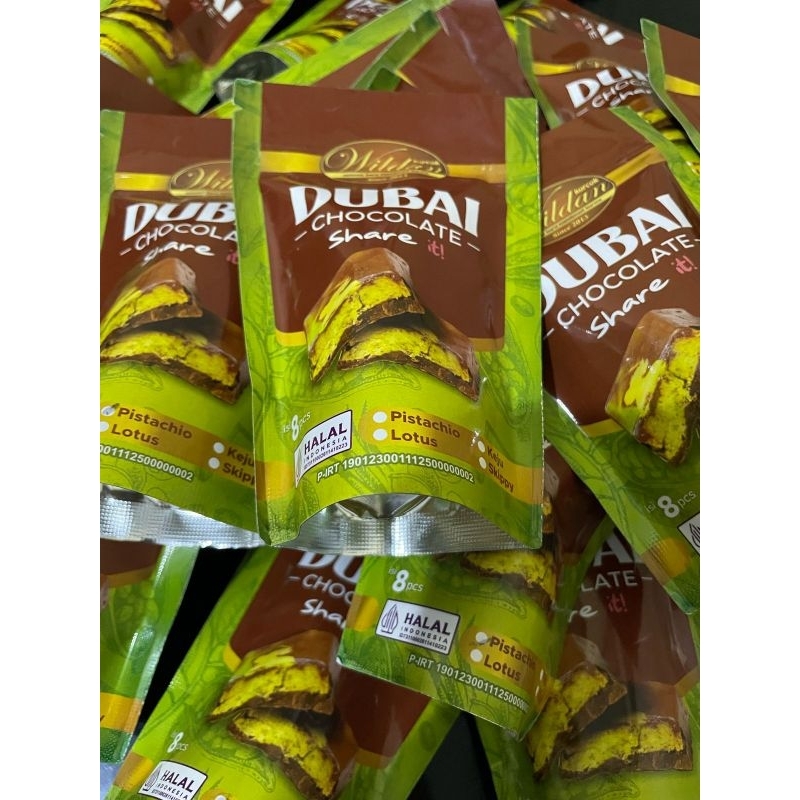 

Coklat Dubai Kemasan Pouch isi 8pc