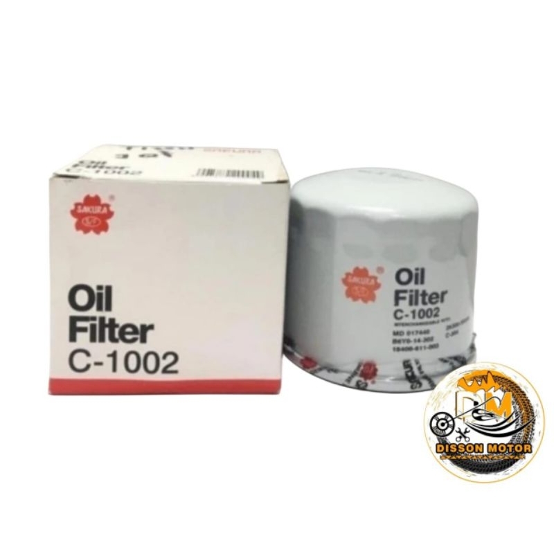 Filter Oli Mitsubishi T120SS / Maven Filter Oli Hyundai Sakura  C-1002