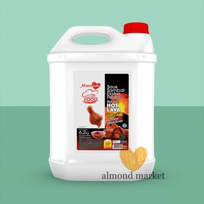 Mamasuka Delisaos Hot Lava Volcano 6,2KG