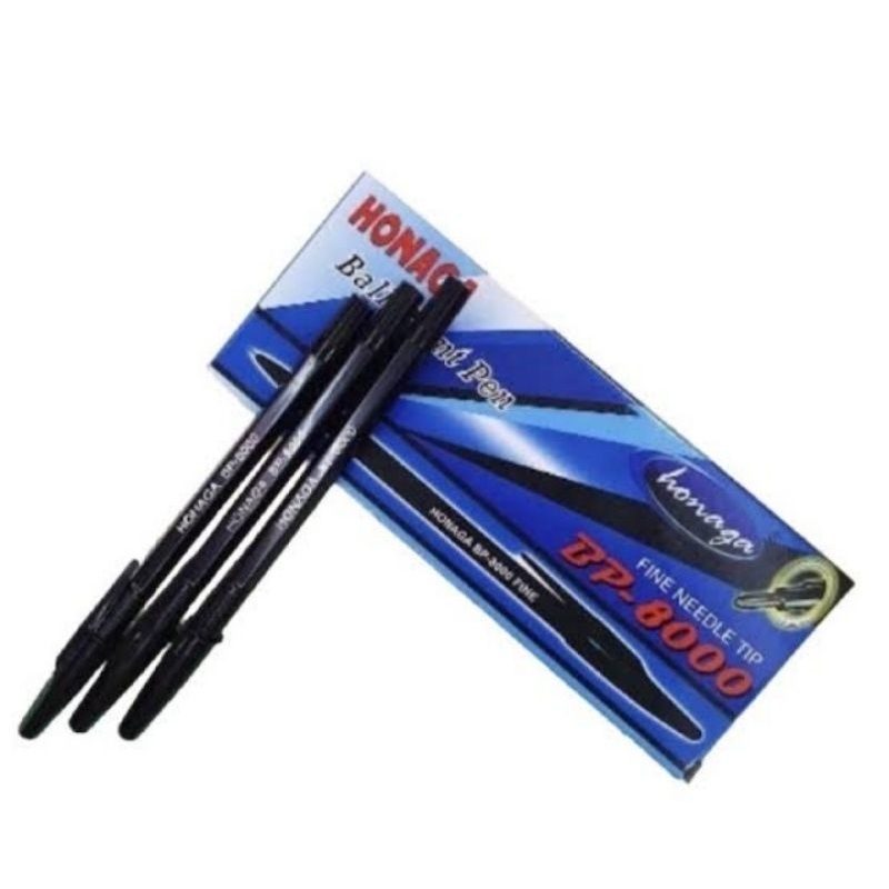 

PULPEN HONAGA HITAM ISI 12 PCS