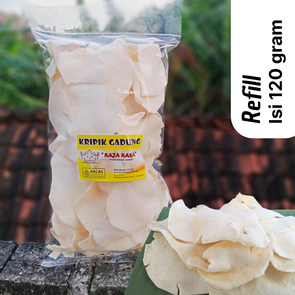 

Camilan KRIPIK GADUNG matang/ snack tradisional 120 gr