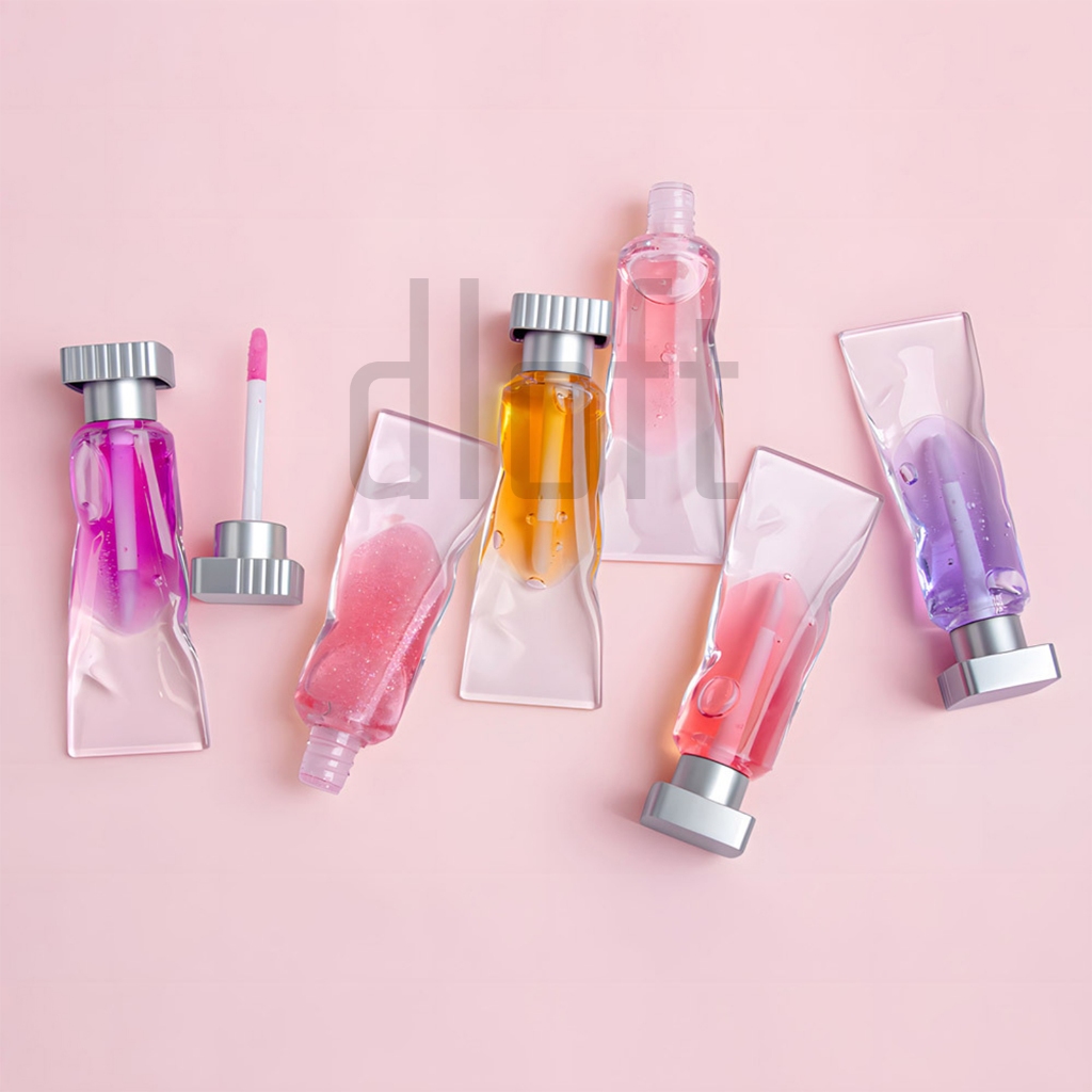 Botol 4ml Botol Lip Cream/Lip gloss/Lipstick Kosong bentuk TUBE (bhn tebal, tidak bs dipencet)