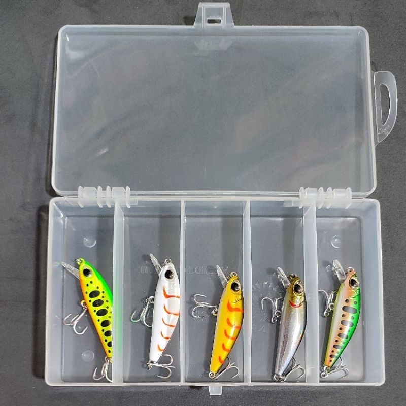 PAKET MINNOW UMPAN HAMPALA DAN GABUS. umpan casting hampala atau barau