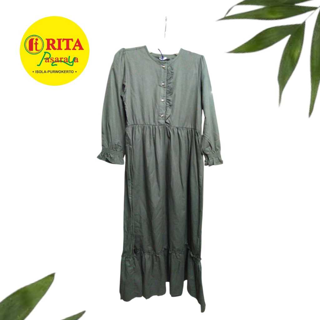 GAMIS POLOS HIJAU ARMY